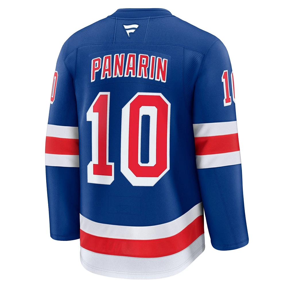 Men's Fanatics Artemi Panarin Blue New York Rangers Home Premium Jersey