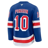 Men's Fanatics Artemi Panarin Blue New York Rangers Home Premium Jersey