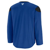 Men's Fanatics Blue New York Rangers Team Practice Jersey