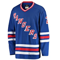Men's Fanatics Brian Leetch Blue New York Rangers Premier Breakaway Retired