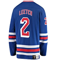 Men's Fanatics Brian Leetch Blue New York Rangers Premier Breakaway Retired