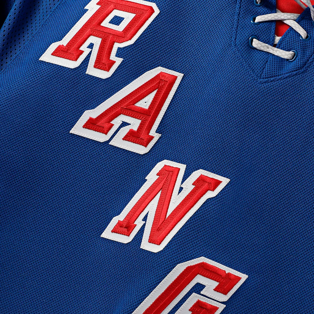 Maillot Fanatics Chris Kreider bleu pour homme des New York Rangers à domicile de qualité supérieure