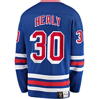 Men's Fanatics Glenn Healy Blue New York Rangers Premier Breakaway Retired Player Jersey
