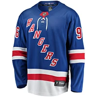 Men's Fanatics Jack Roslovic Blue New York Rangers Home Premier Breakaway Player Jersey