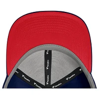 Men's Fanatics Navy/Red New York Rangers Authentic Pro Hometown Rink Foam Trucker Snapback Hat