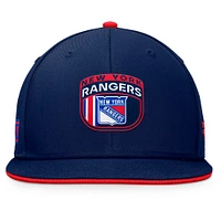 Men's Fanatics Navy New York Rangers 2024 NHL Draft Snapback Hat