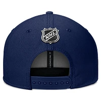 Men's Fanatics Navy New York Rangers Authentic Pro Training Camp Snapback Hat