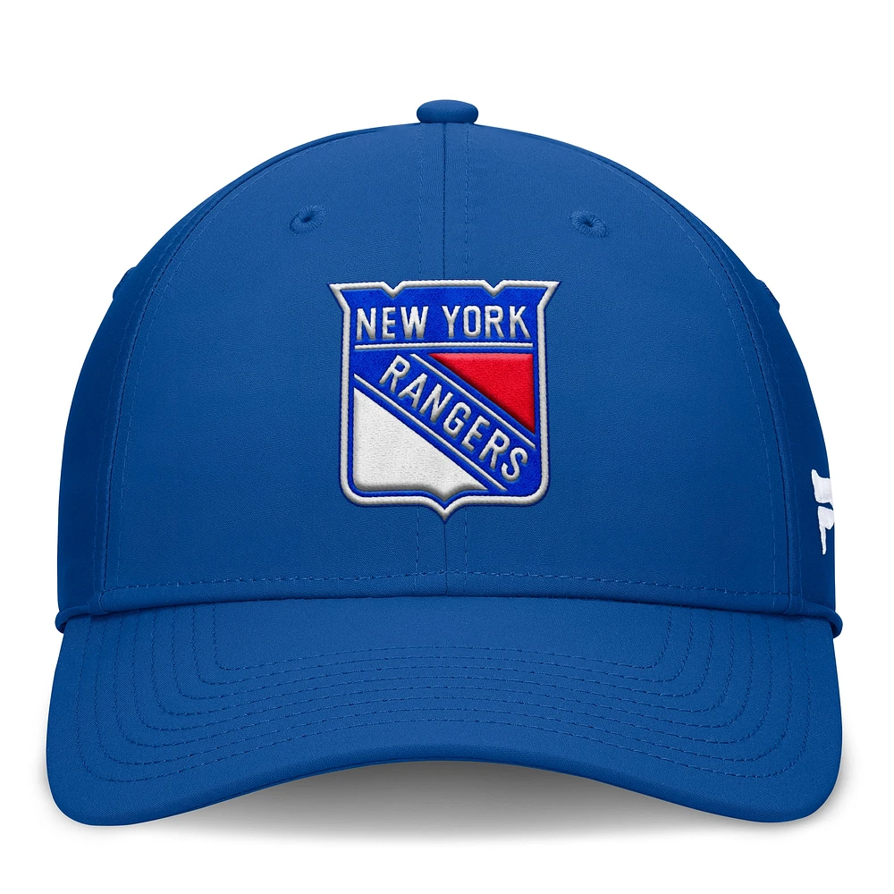 Men's Fanatics Royal New York Rangers Core Primary Logo Flex Hat