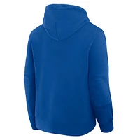 Sweat à capuche en polaire pour homme Fanatics Royal New York Rangers Decades Collection Tradition
