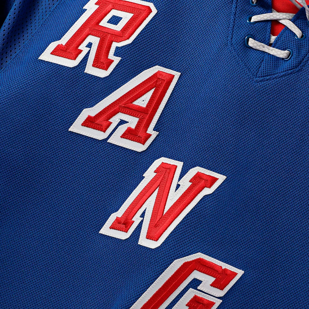 Men's Fanatics Royal New York Rangers Home Premium Custom Jersey