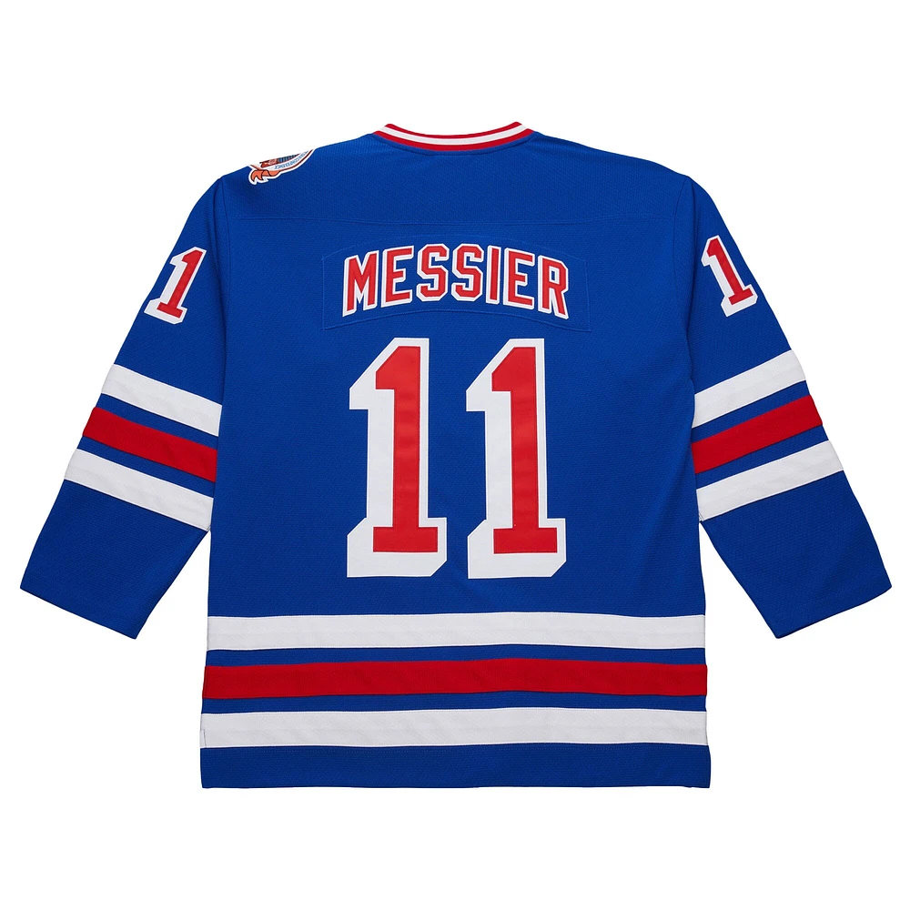 Men's Mark Messier Royal New York Rangers 1993-94 Power Play Jersey