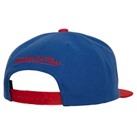 Casquette Snapback Core Team Ground 2.0 des Rangers de New York Mitchell & Ness pour homme, bleu