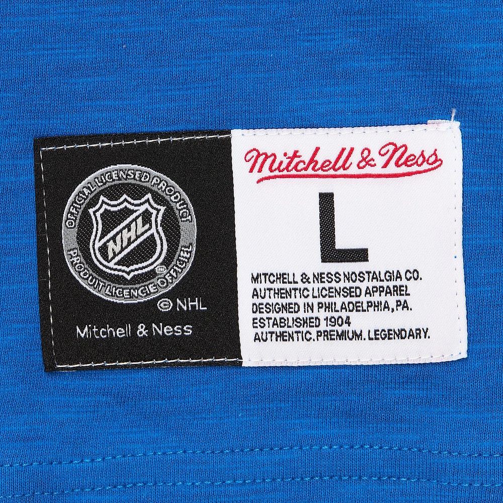 Men's Mitchell & Ness Blue New York Rangers Legendary Slub T-Shirt