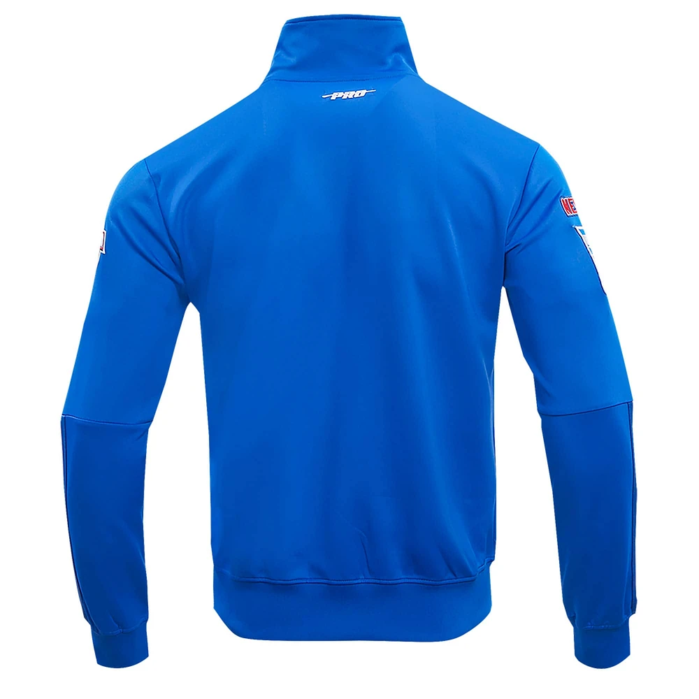 Men's Pro Standard Blue New York Rangers Classic Full-Zip Track Jacket