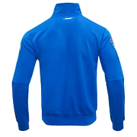 Men's Pro Standard Blue New York Rangers Classic Full-Zip Track Jacket