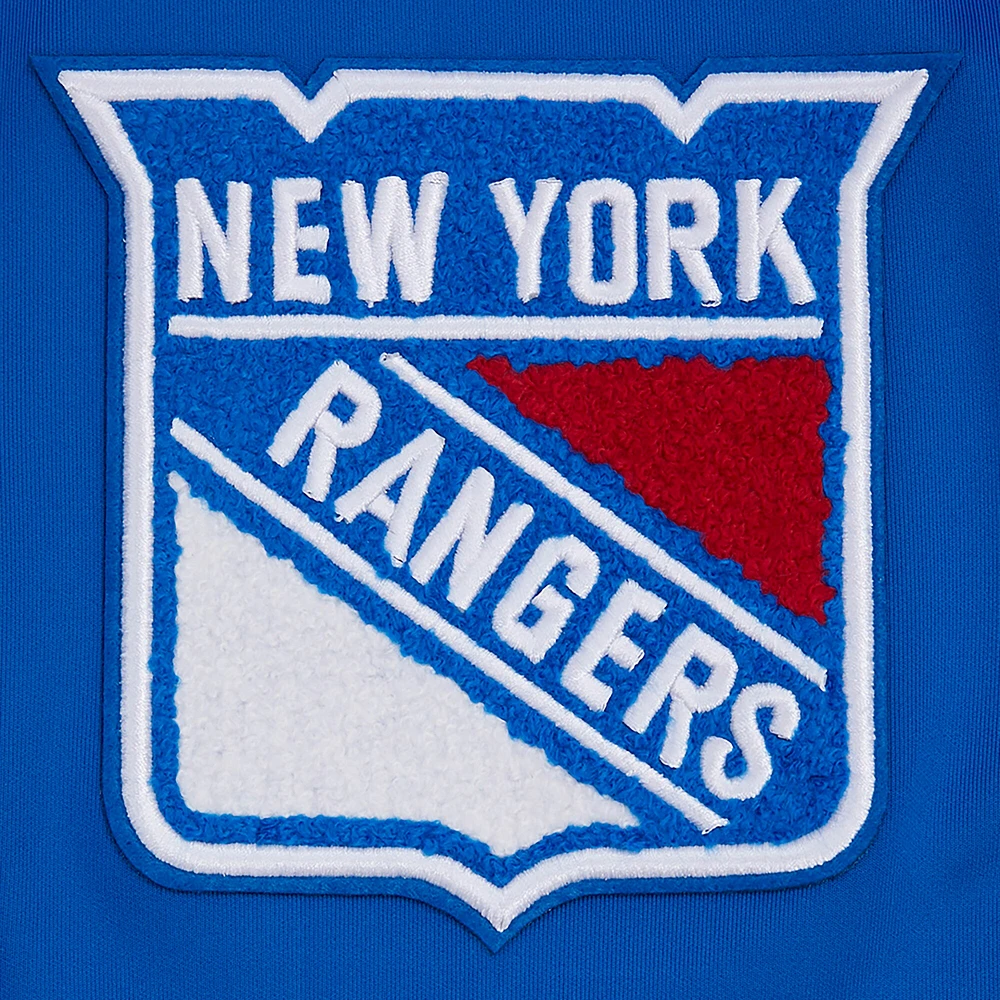 Men's Pro Standard Blue New York Rangers Classic Full-Zip Track Jacket