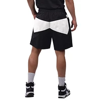 Men's Starter x NHL Black Ice Black/White New York Rangers Linechange Shorts