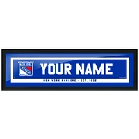 New York Rangers - 6'' x 22'' Team Personalization Picture Frame