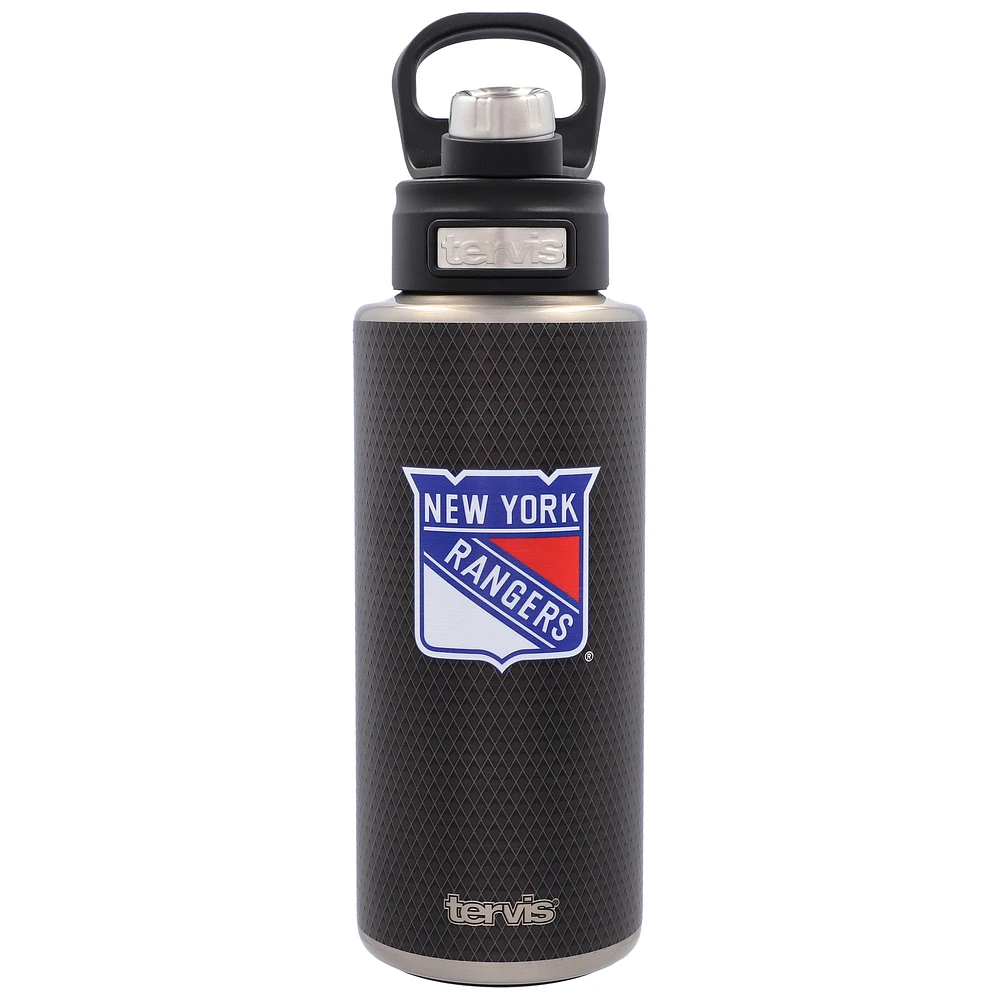 Tervis Rangers de New York 32oz. Bouteille d'eau à large goulot en acier inoxydable Puck