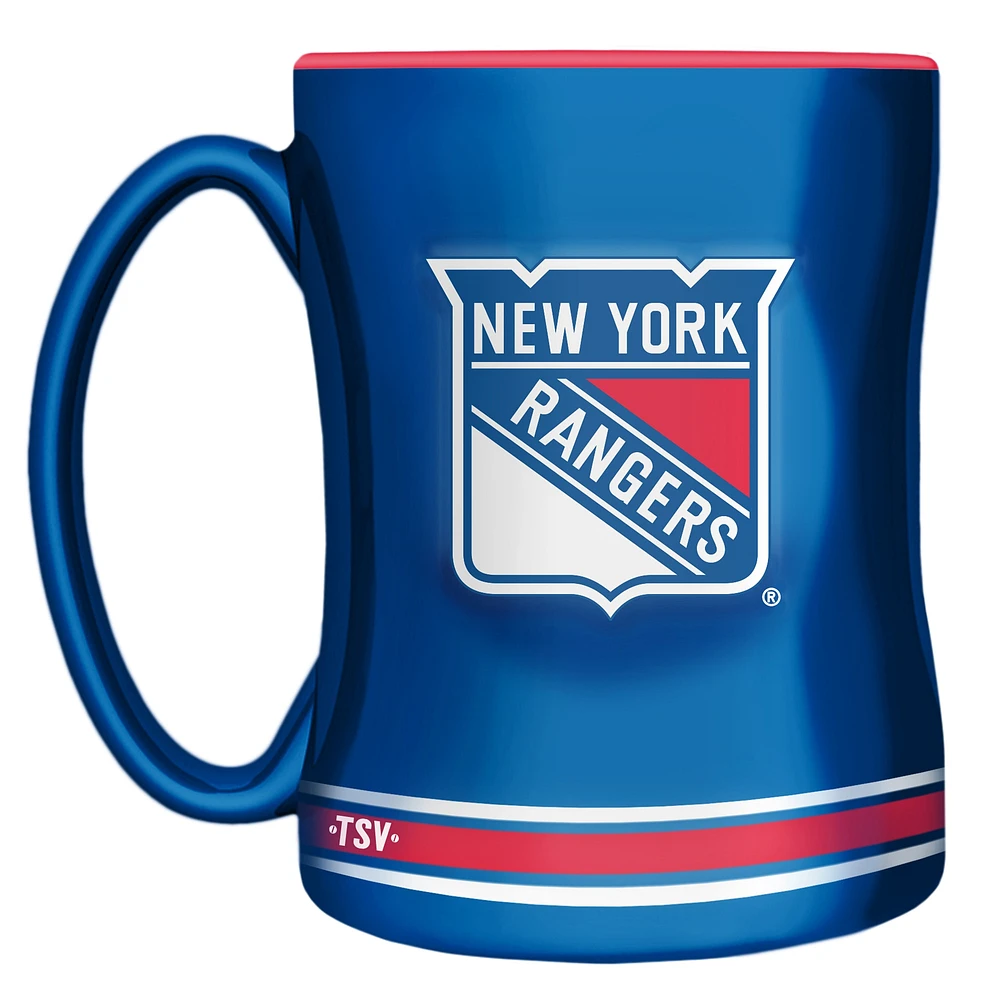The Sports Vault New York Rangers - Sculpted Relief Mug