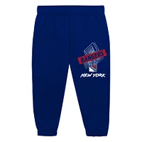 Toddler Mitchell & Ness New York Rangers Two-Piece Oversized Block Buster Fleece Sweatshirt Pants Set
Set