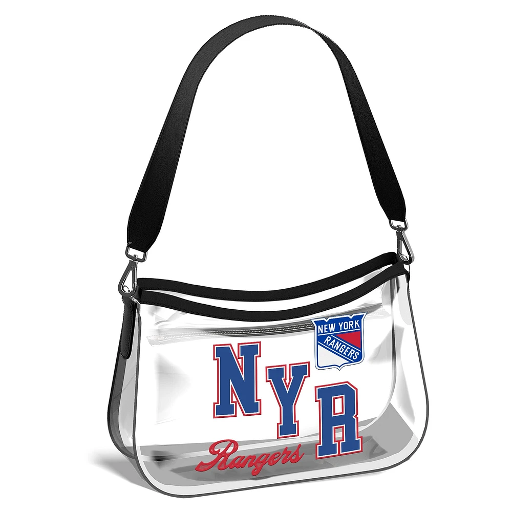 WEAR by Erin Andrews New York Rangers Clear Stadium Mini Purse