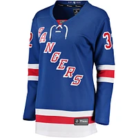 Maillot de joueur échappé à domicile des Rangers New York Fanatics Jonathan Quick bleu pour femmes