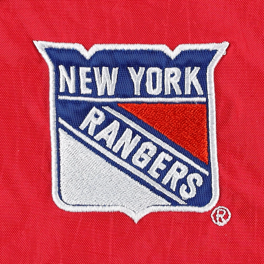 Coupe-vent à demi-glissière Tommy Hilfiger New York Rangers Staci pour femme, bleu/rouge