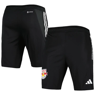 Short d'entraînement adidas New York Red Bulls 2023 On-Field AEROREADY noir pour homme