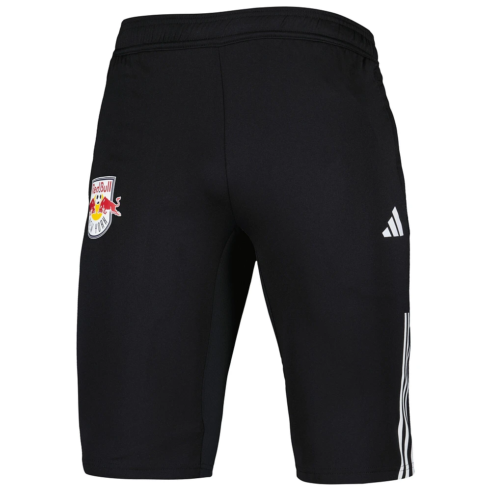 Men's adidas Black New York Red Bulls 2023 On-Field Training AEROREADY Half Pants