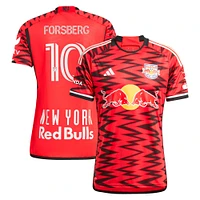 Men's adidas Emil Forsberg Red New York Bulls 2024 Legacy Authentic Player Jersey