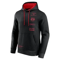 Men's Fanatics Black New York Red Bulls Halftime Pullover Hoodie