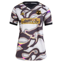 Women's adidas Black New York Red Bulls 2024 Pride Pre-Match Top