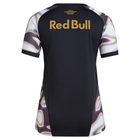 Women's adidas Black New York Red Bulls 2024 Pride Pre-Match Top