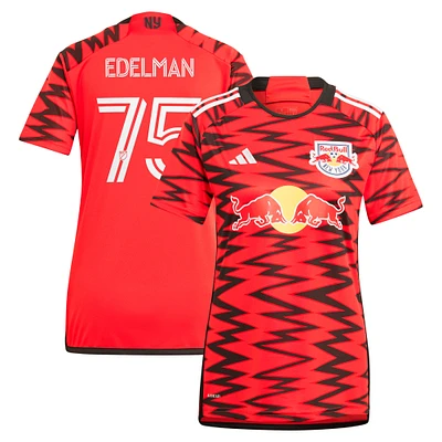 Maillot adidas pour femme Daniel Edelman rouge New York Red Bulls 2024 Legacy Replica Player