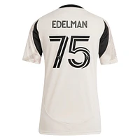 Women's adidas Daniel Edelman Tan New York Red Bulls 2025 Stone Kit Replica Player Jersey