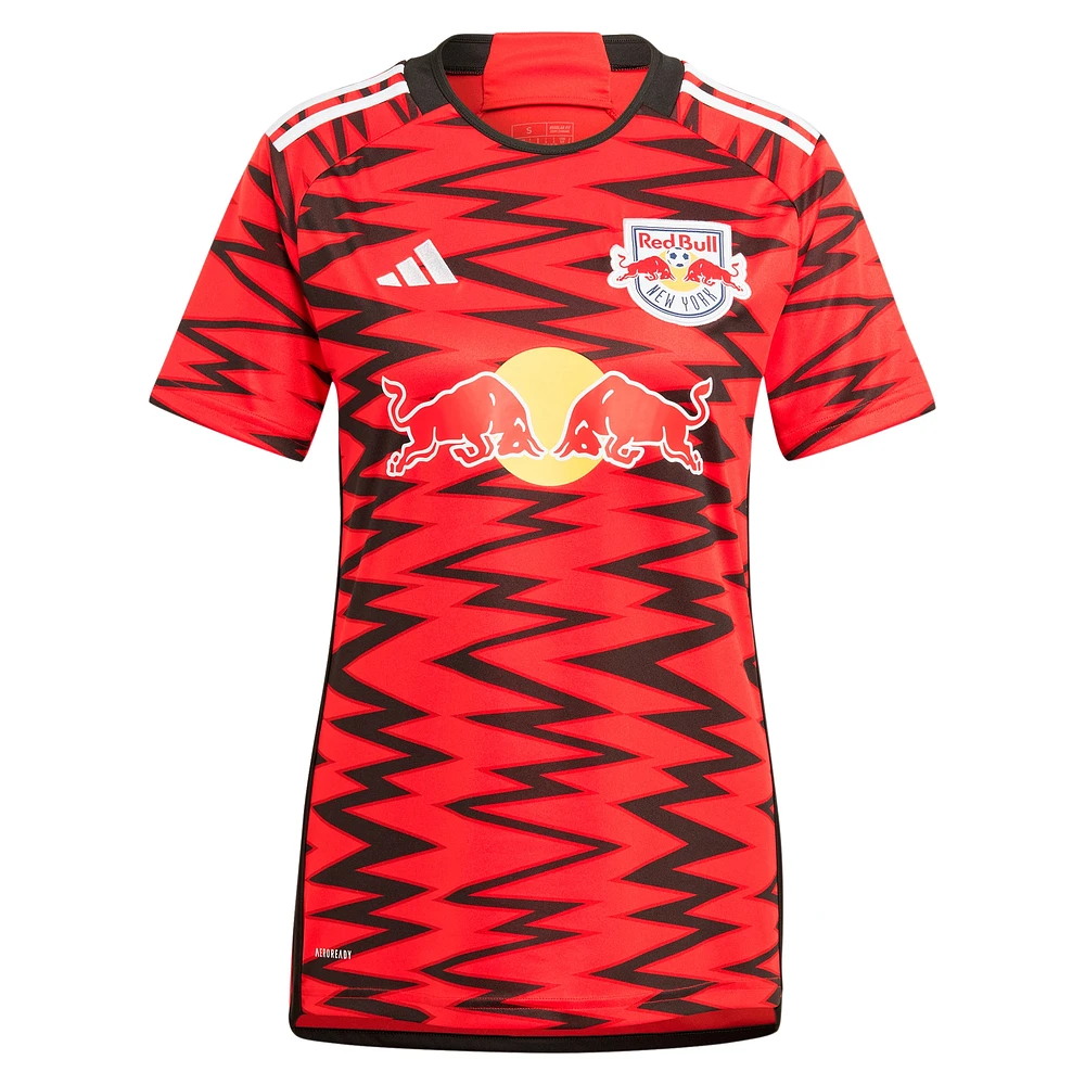 Women's adidas Emil Forsberg Red New York Bulls 2024 Legacy Replica Player Jersey