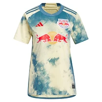 Women's adidas Luquinhas Yellow New York Red Bulls 2023 Daniel Patrick Kit Replica Jersey