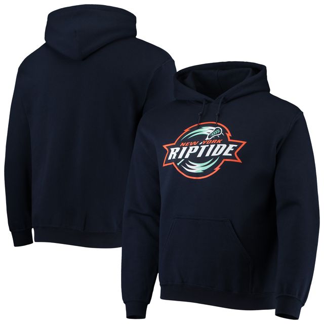 Sweat À Capuche Homme Bleu Marine New York Riptide Solid Pullover
