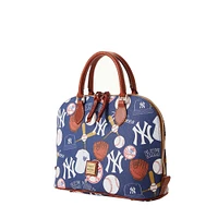 Dooney & Bourke New York Yankees Game Day Zip Zip Satchel