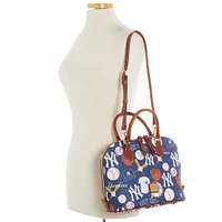 Dooney & Bourke New York Yankees Game Day Zip Zip Satchel