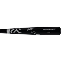 Jazz Chisholm Jr. New York Yankees Autographed Black Rawlings Pro Bat with "Euro to Home" Inscription
