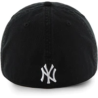 Men's '47 Black New York Yankees Crosstown Classic Franchise Fitted Hat