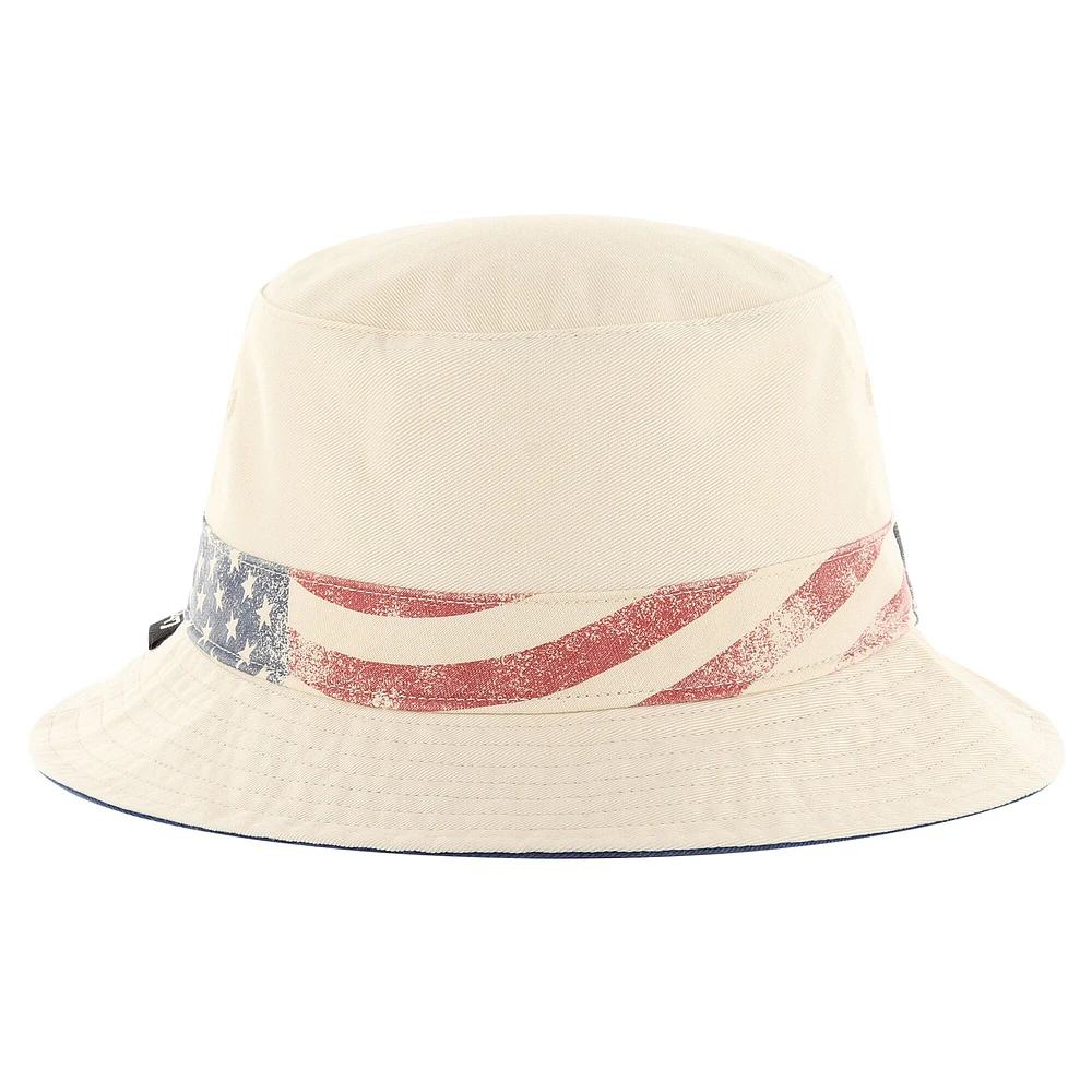 Men's '47 Khaki New York Yankees Glory Daze Bucket Hat