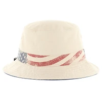Men's '47 Khaki New York Yankees Glory Daze Bucket Hat