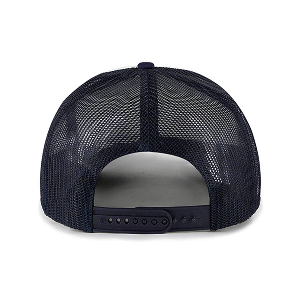 Casquette Snapback '47 New York Yankees en mousse blanche avec inscription sur le devant pour homme