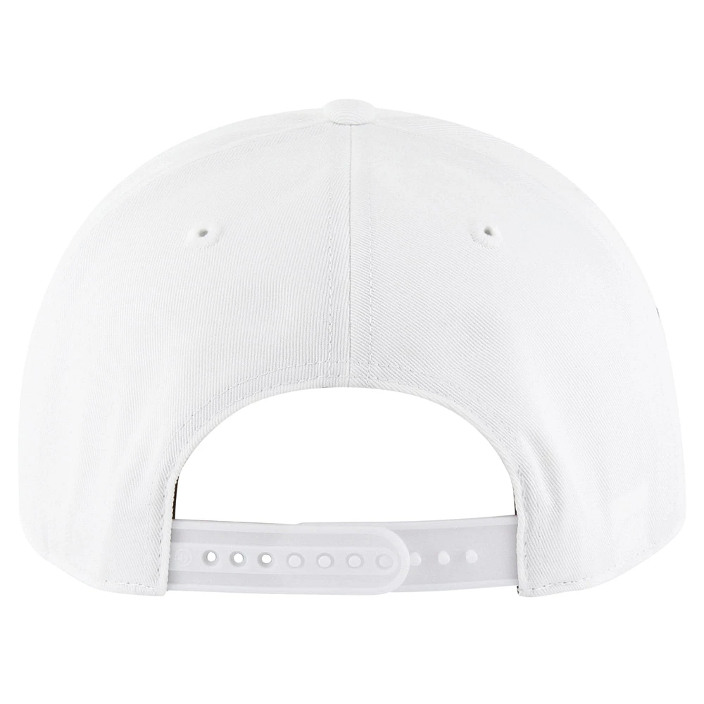 Men's '47 White New York Yankees Overhand Speckle Hitch Rope Adjustable Hat