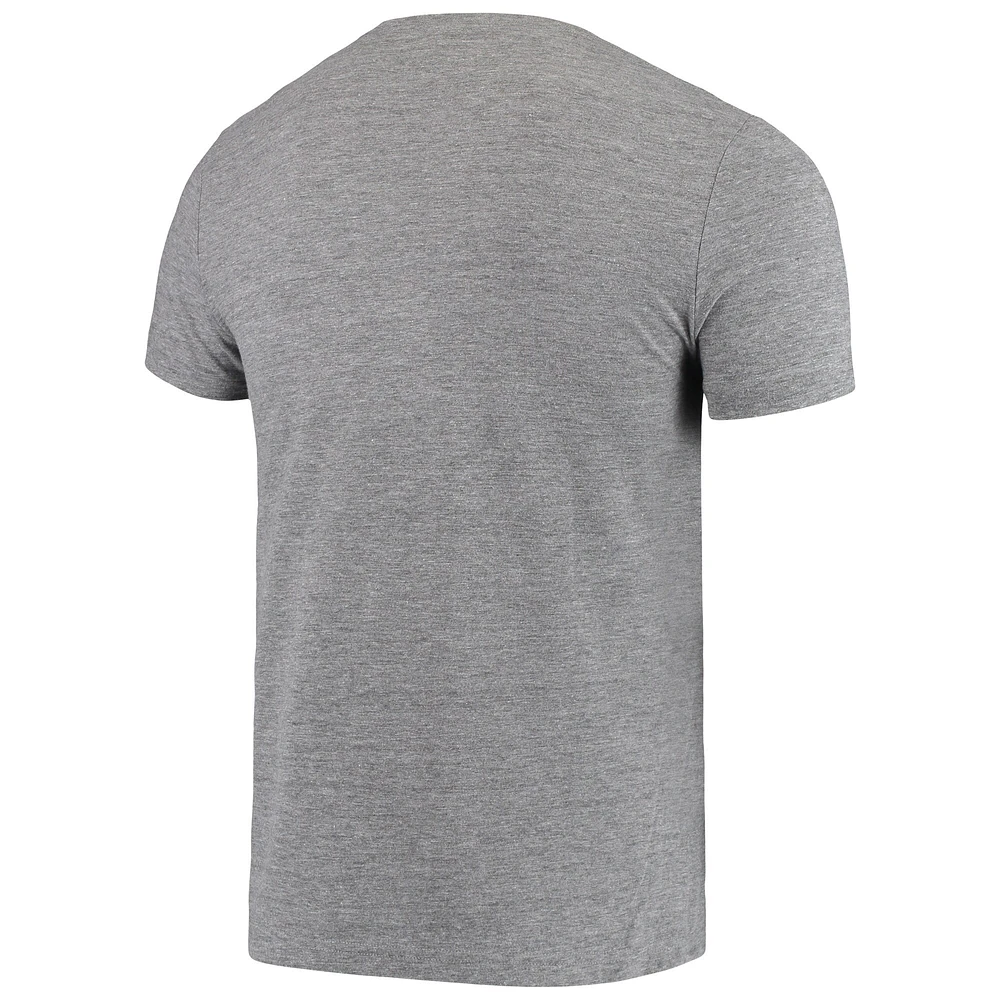 Men's Aaron Judge Charcoal New York Yankees Caricature Tri-Blend T-Shirt