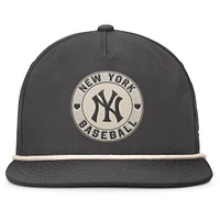 Casquette ajustable Fanatics pour homme, charbon de bois, New York Yankees Closer
