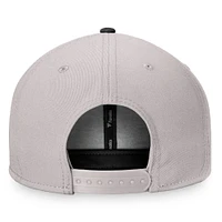 Men's Fanatics  Gray/Black New York Yankees Sky Team Patch Snapback Hat